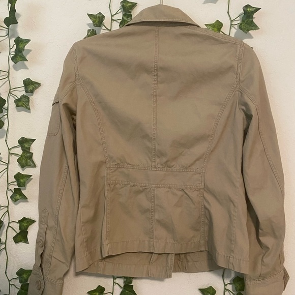 J. CREW Tan Button Up Jacket - Picture 4 of 6